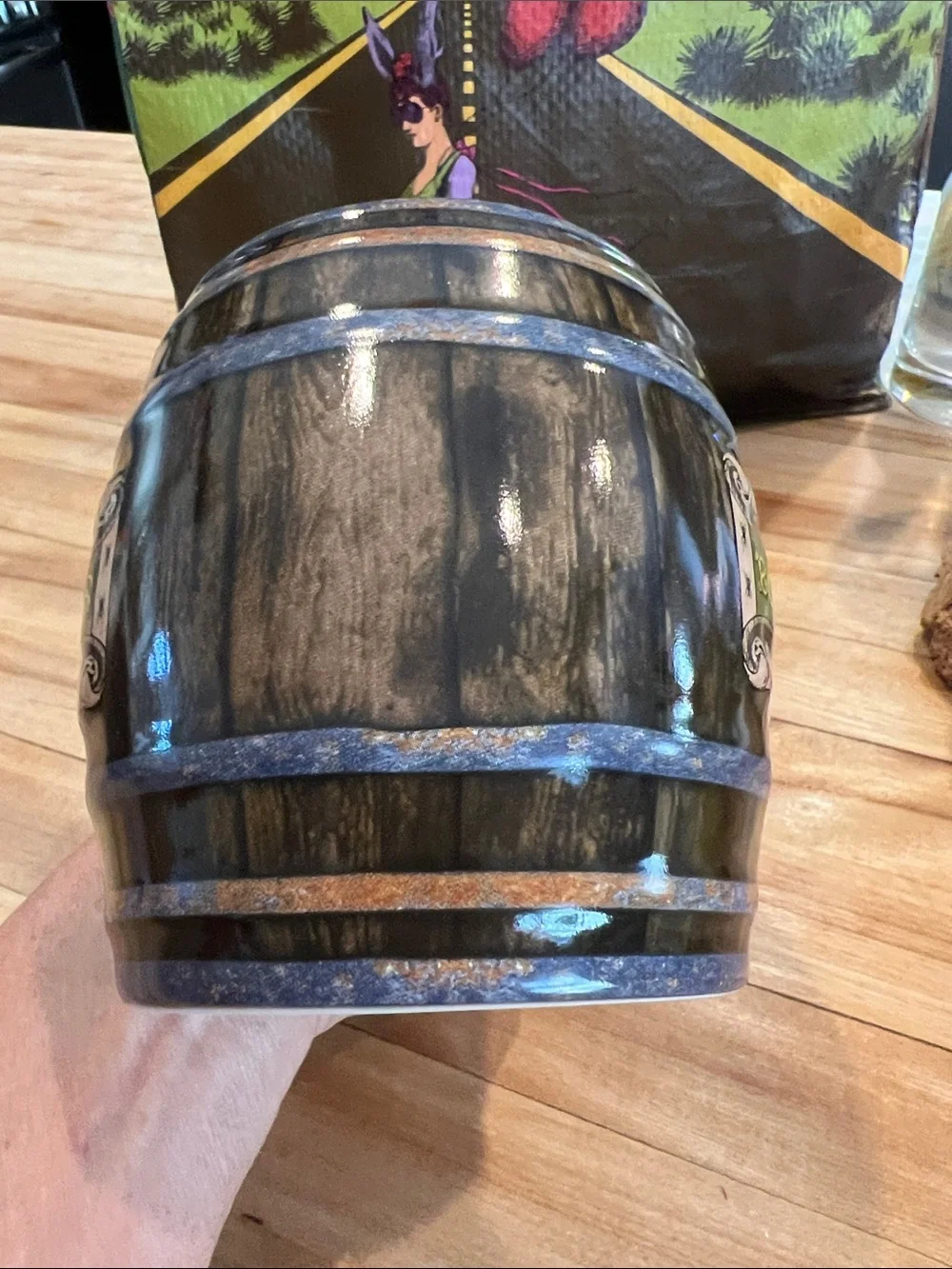 Warner Bros. Harry Potter Butterbeer Barrel Keg Ceramic grog Beer coffee Mug 🍺